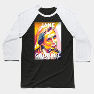 Jane Goodall Baseball T-Shirt